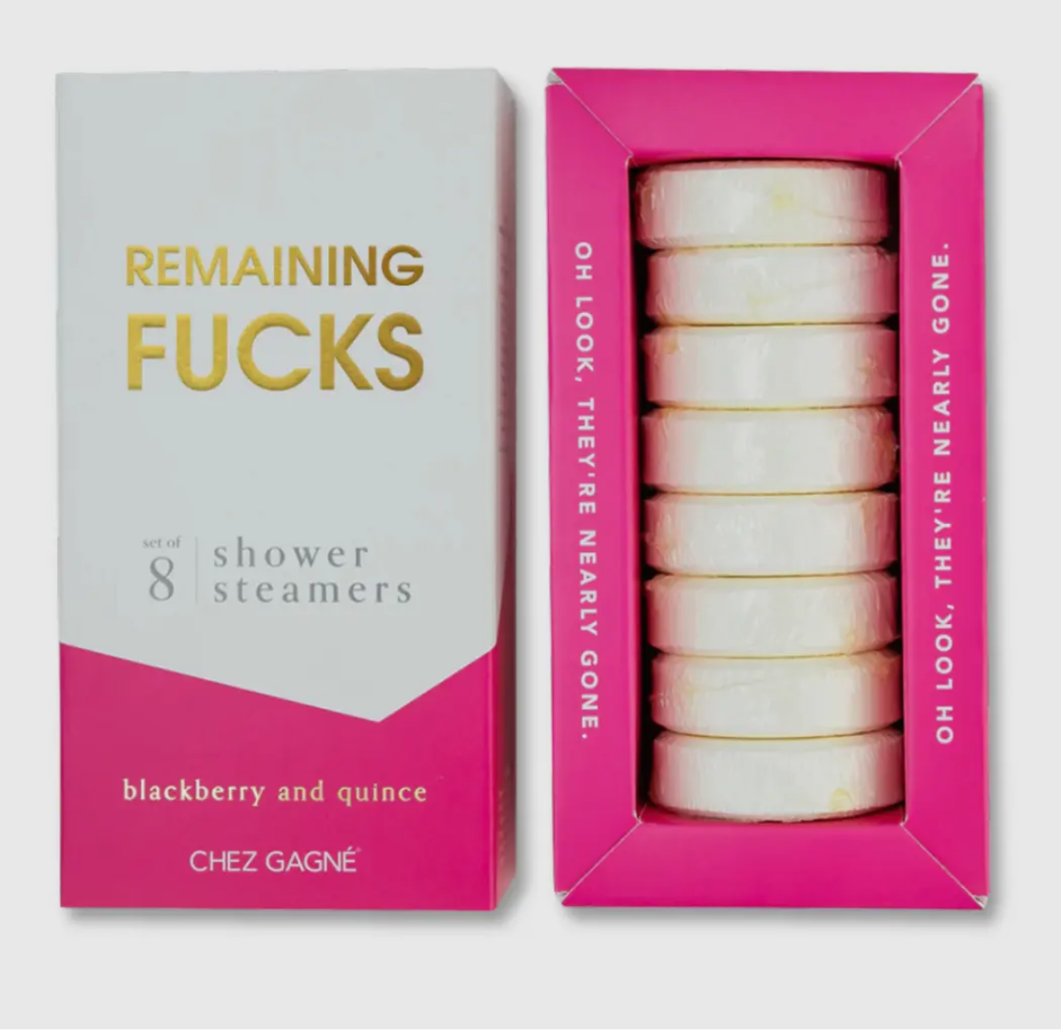 Remaining Fucks Shower
Steamers - Blackberry Quince