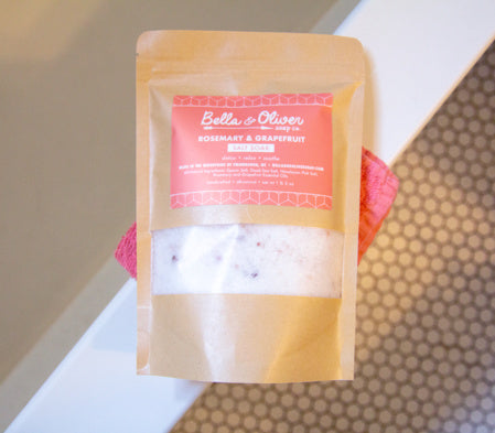 Rosemary & Grapefruit Sea Salt Bath Soak