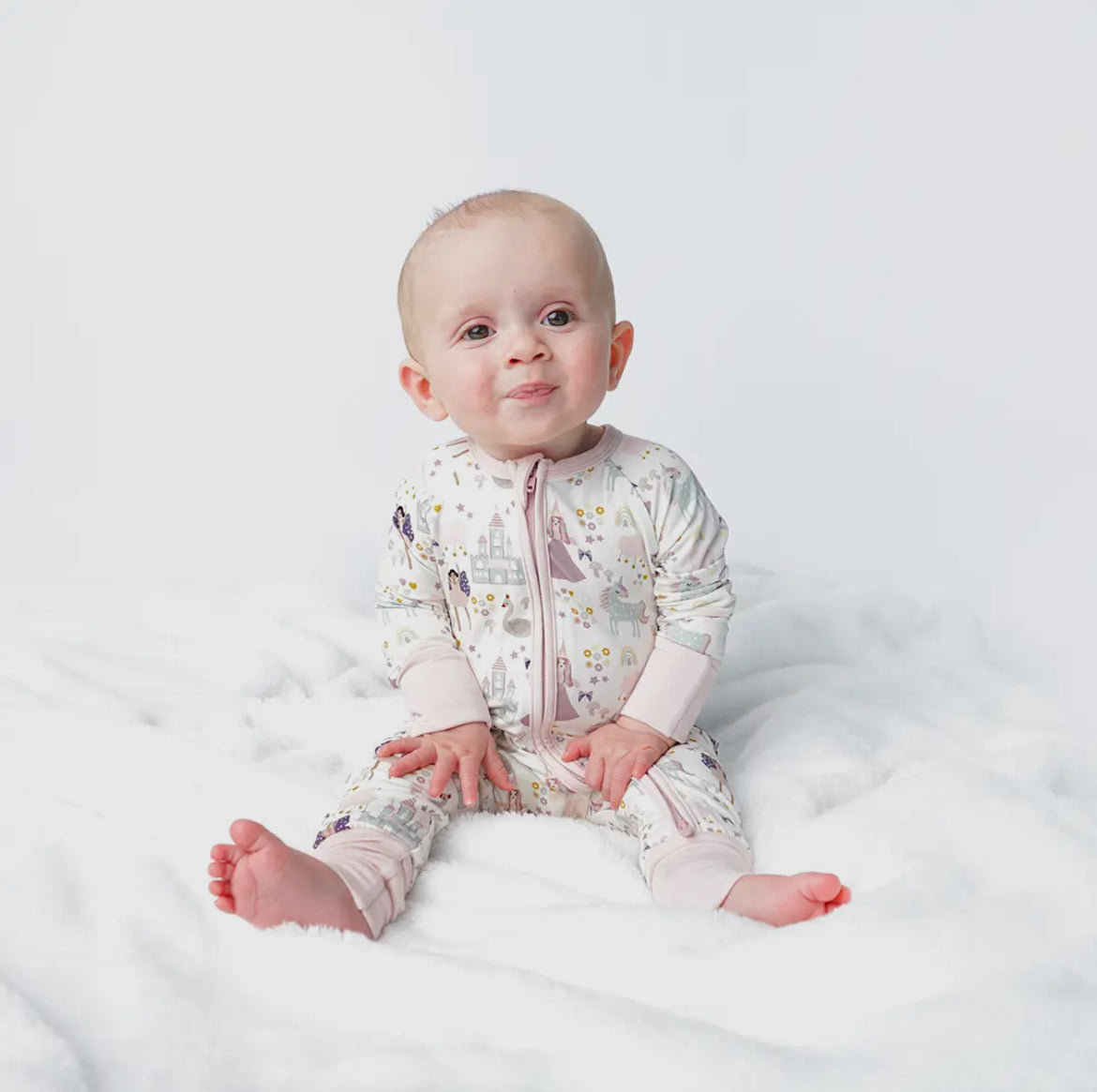 Once Upon A Time Fairytale Bamboo Convertible Baby
Pajama