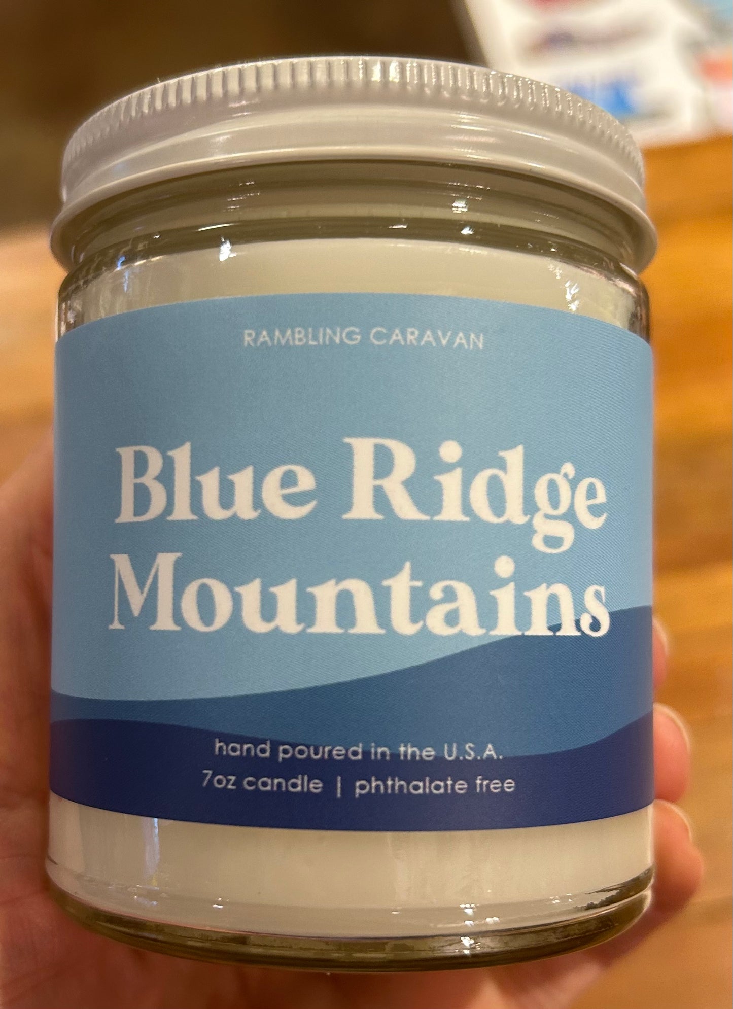 Blue Ridge Mountains Candle