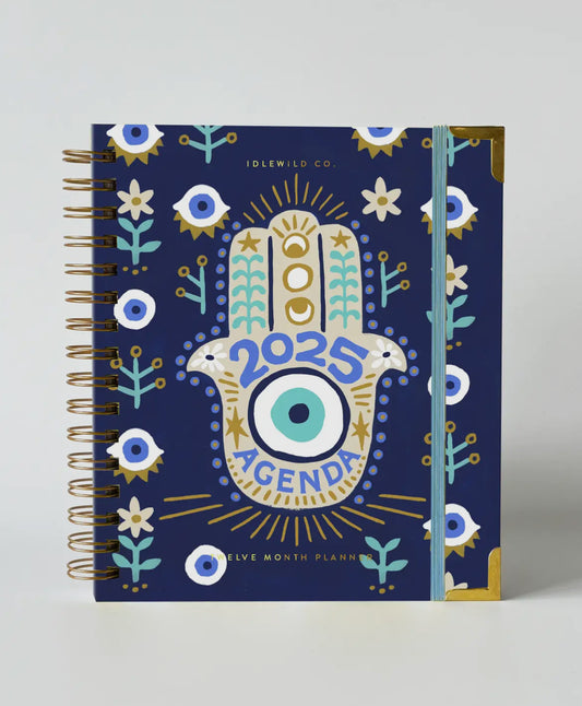 2025 Indigo Hamsa Planner