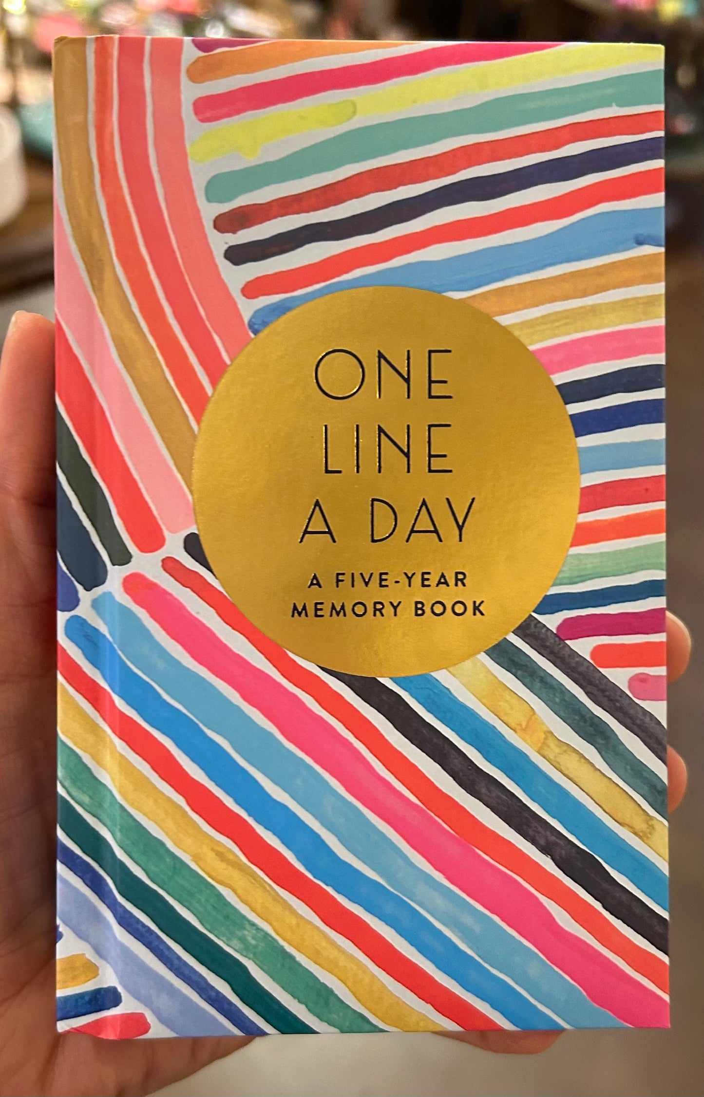 One Line A Day memory book