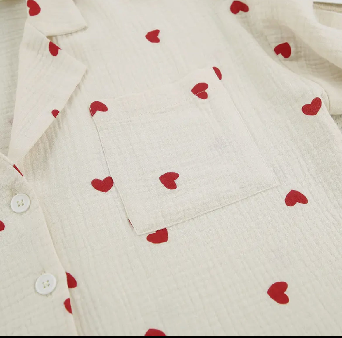 Valentine's Day Pajamas Set