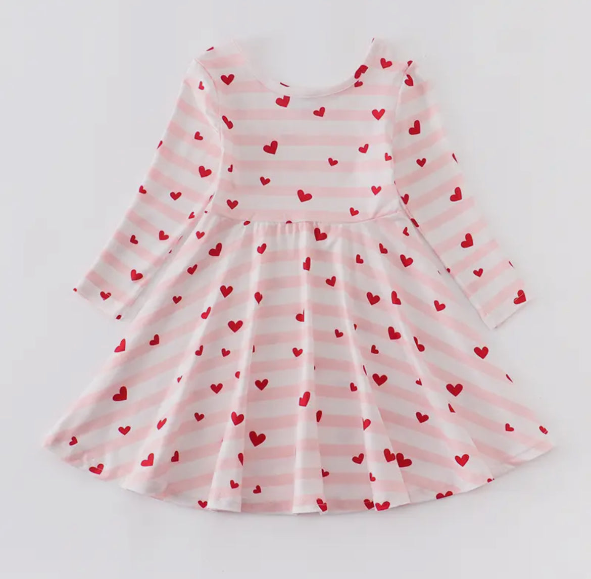 Heart twirl dress