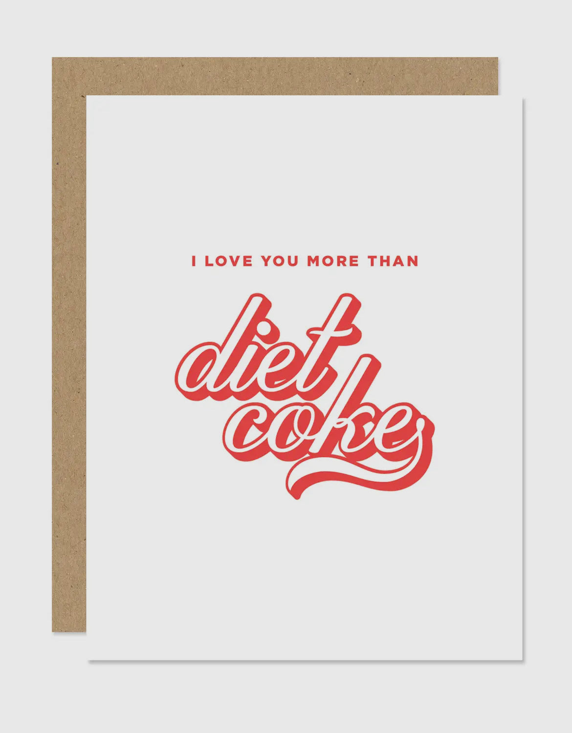 Diet Coke lover card