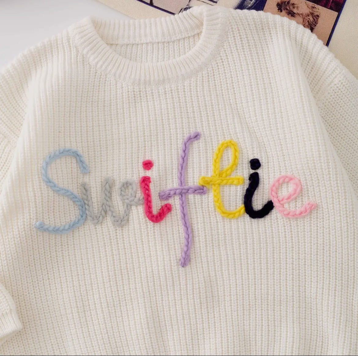 Swiftie embroidered sweater