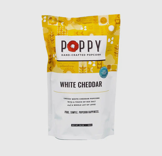 White Cheddar popcorn bag