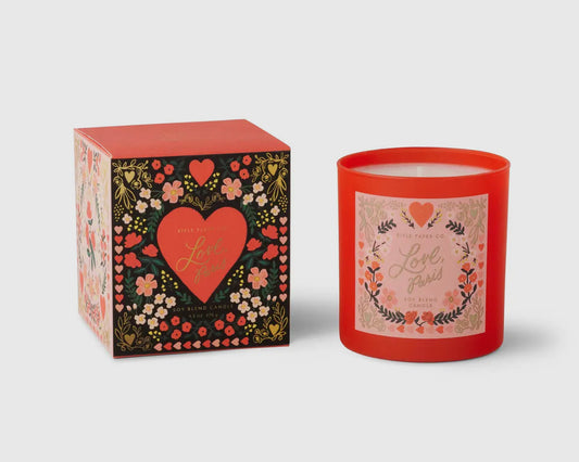 Love, Paris 9 oz Glass Candle