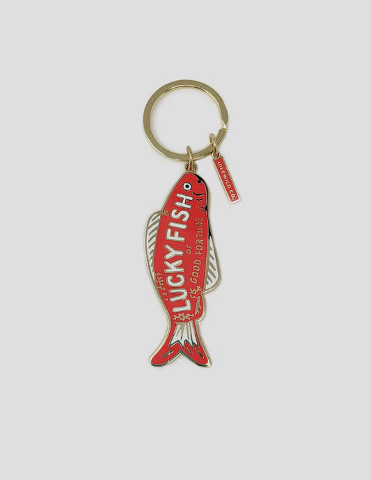 Good Fortune Fish
Enamel Keychain