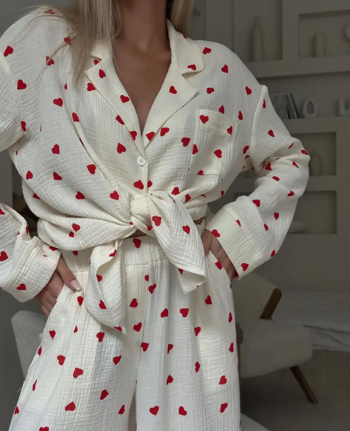 Valentine's Day Pajamas Set