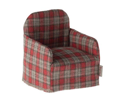 Chair-mouse-red checker