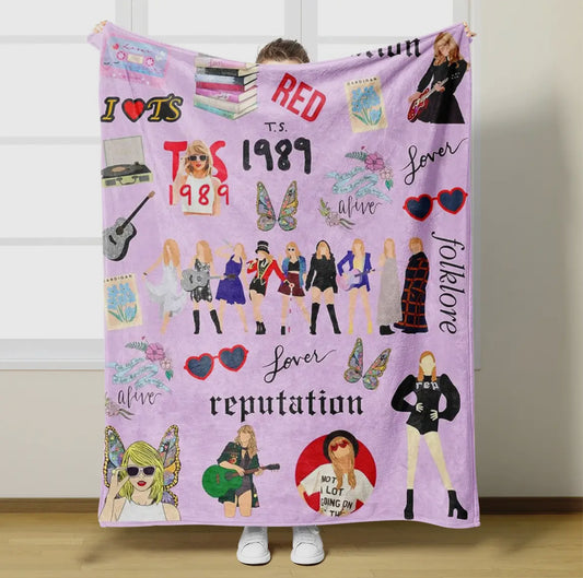 Taylor Swift Throw Blanket