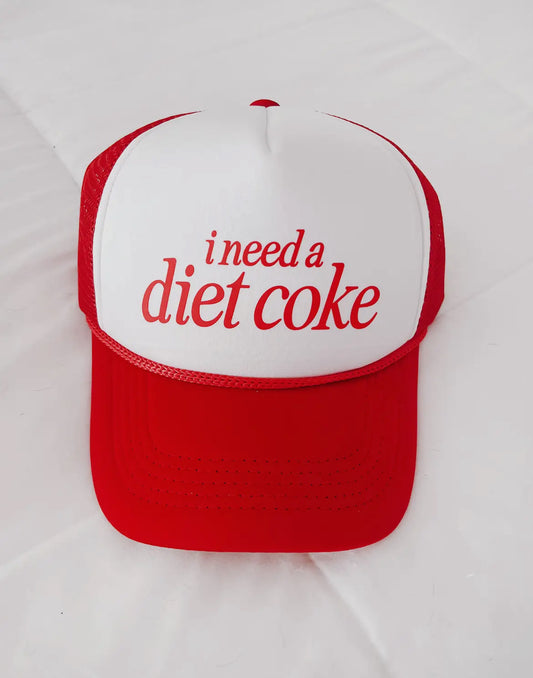 I Need A Diet Coke Trucker Hat