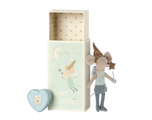 Tooth Fairy Mouse -Blue