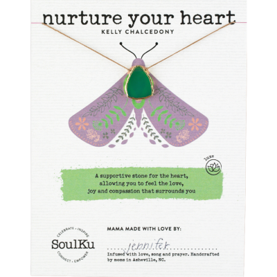 Nurture Your Heart Chalcedony Alchemy Necklace